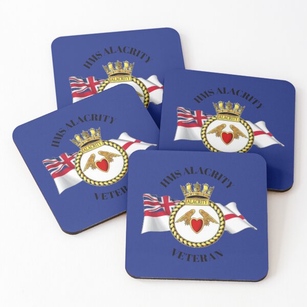 Item preview, HMS Alacrity Veteran Royal Navy designed and sold by Bootneckstore.