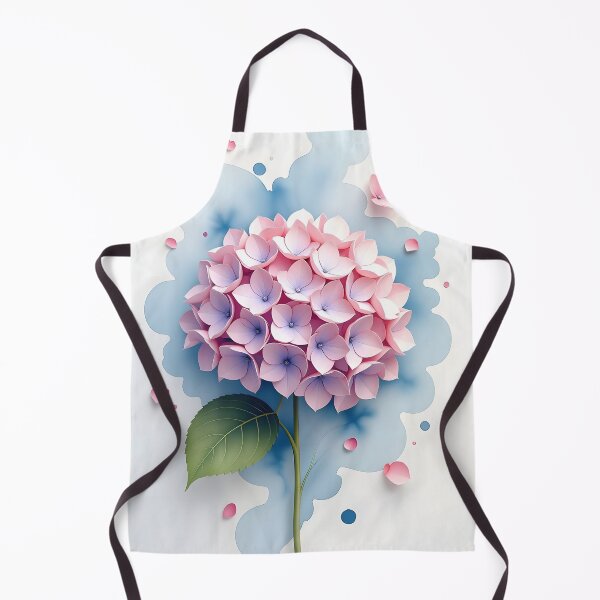Item preview, Hydrangea bloom and watercolor-like splashes. designed and sold by Ponted.