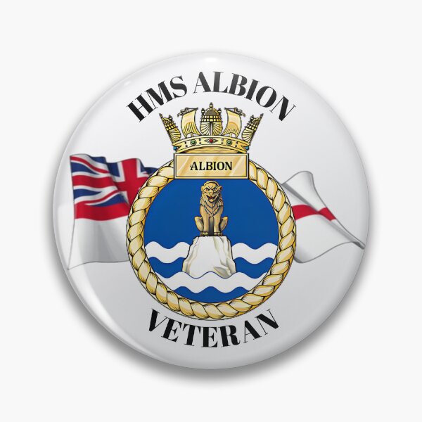 Item preview, HMS Albion Veteran Royal Navy designed and sold by Bootneckstore.