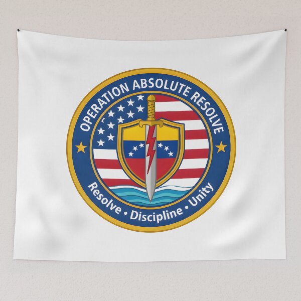 Item preview, Operation Absolute Resolve: Resolve, Discipline & Unity Insignia designed and sold by CharlieDesings.