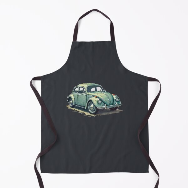 Item preview, Geometric Retro Compact Car Illustration Art designed and sold by Tklezardesigns.