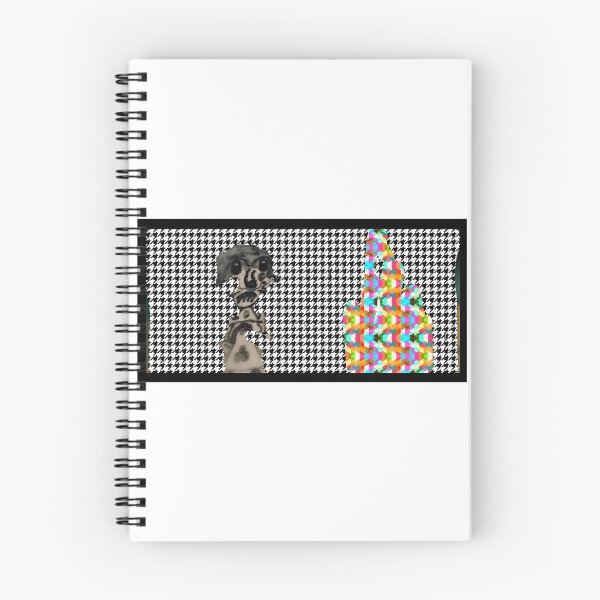 Item preview, Abstract Surrealist Mascot | Houndstooth Pattern Pop Art | Avant-Garde Character Design designed and sold by SergioMiklos.