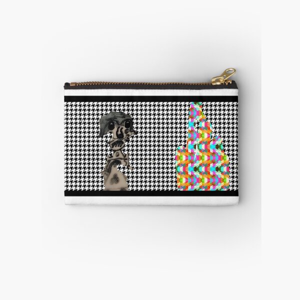 Item preview, Abstract Surrealist Mascot | Houndstooth Pattern Pop Art | Avant-Garde Character Design designed and sold by SergioMiklos.