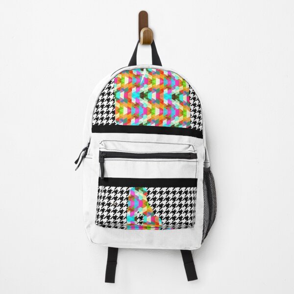 Item preview, Abstract Surrealist Mascot | Houndstooth Pattern Pop Art | Avant-Garde Character Design designed and sold by SergioMiklos.