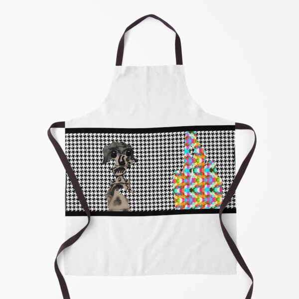 Item preview, Abstract Surrealist Mascot | Houndstooth Pattern Pop Art | Avant-Garde Character Design designed and sold by SergioMiklos.