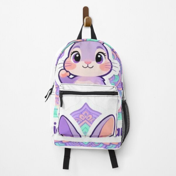 Item preview, Cute Pastel Bunny Mandala Art - Kawaii Rabbit Design designed and sold by Chromatic Artistry.