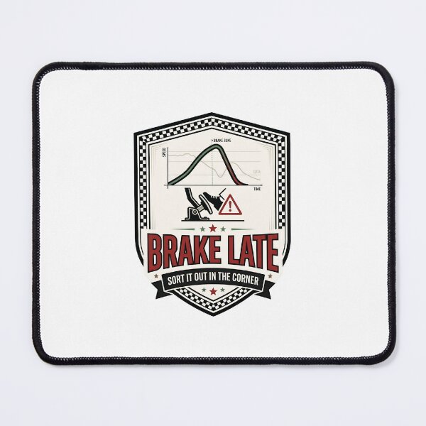 Item preview, Brake Late Sort It Out in the Corner Sim Racing designed and sold by Fenay Designs.