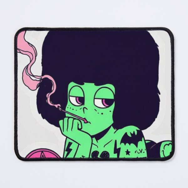 Item preview, “Green Smoke Gospel & the Keyboard of Questionable Life Choices”   designed and sold by Print Fiction.