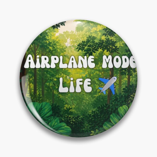 Artikelvorschau, Leben im Flugmodus ✈️ | Offline-Naturästhetik-Design entworfen und verkauft von Lush Aura Designs.