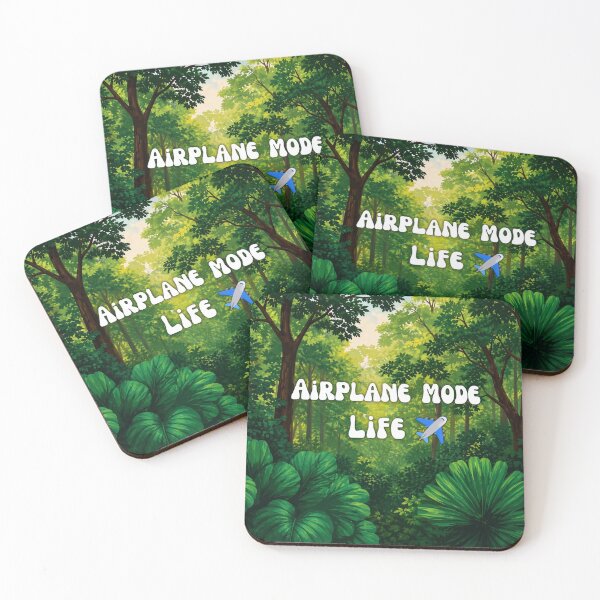 Item preview, Airplane Mode Life ✈️ | Offline Nature Aesthetic Design designed and sold by Lush Aura Designs.