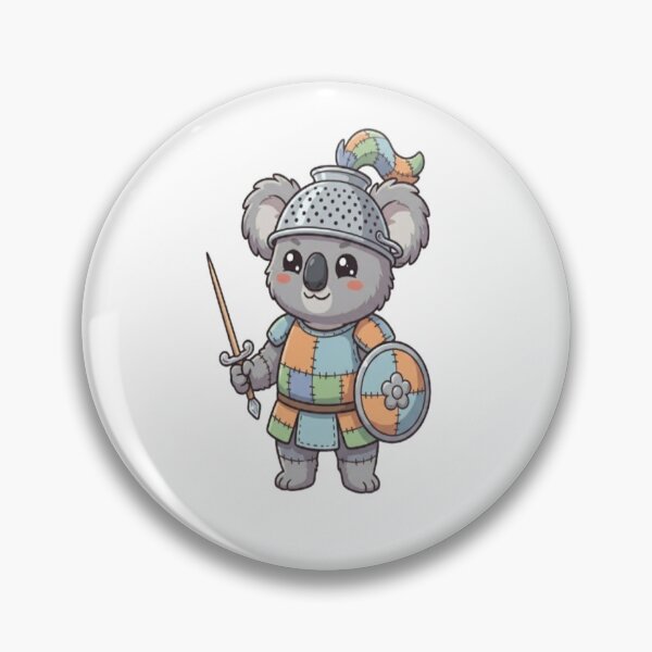Item preview, Cute Knight Koala Patchwork Armor designed and sold by Ella_Sketch.