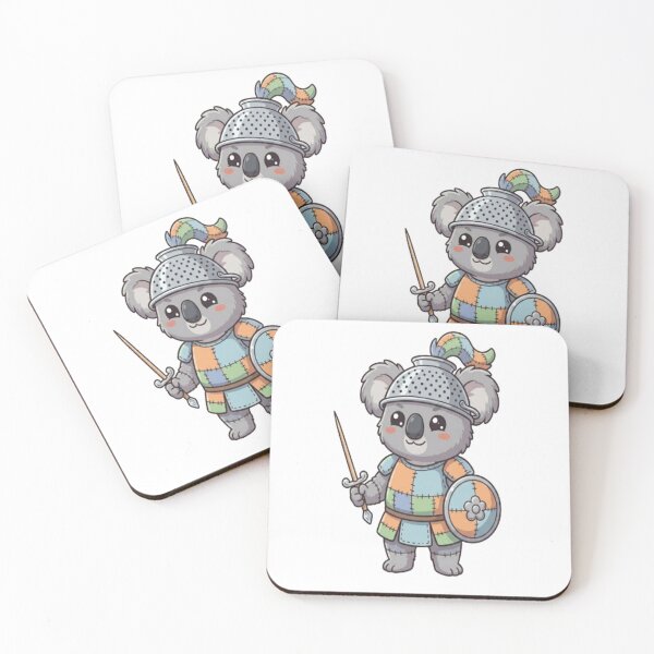 Item preview, Cute Knight Koala Patchwork Armor designed and sold by Ella_Sketch.