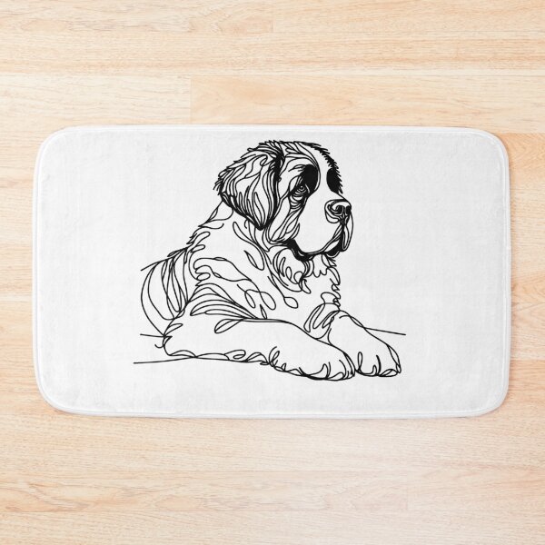 Item preview, Giant Schnauzer artistic line drawing designed and sold by BukSmart.