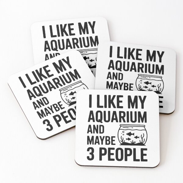 Item preview, I Like My Aquarium and Maybe 3 People designed and sold by Frank Ring.