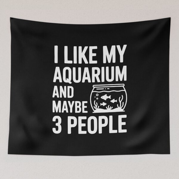 Item preview, I Like My Aquarium and Maybe 3 People designed and sold by Frank Ring.