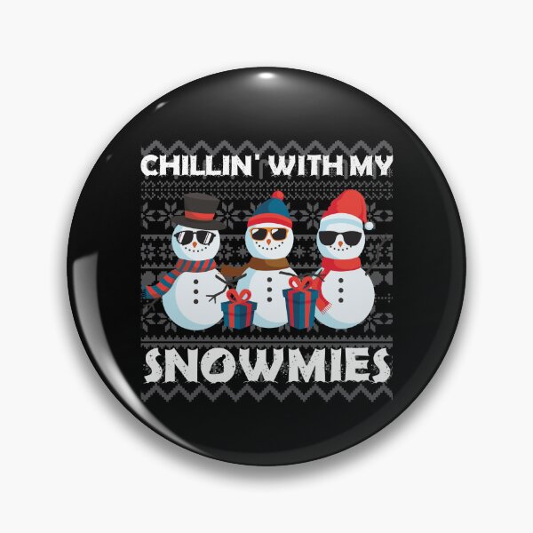 Item preview, Snowmies Christmas Ugly Christmas Sweater Snowman designed and sold by Lenny Stahl.