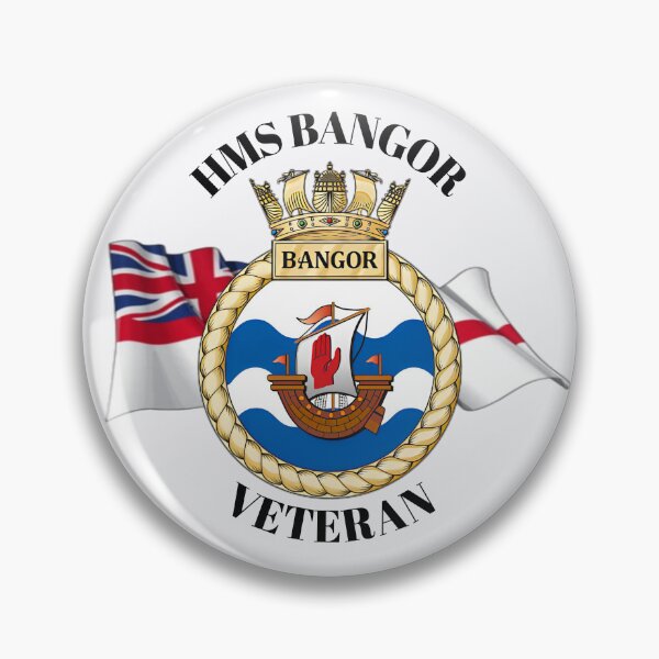 Artikelvorschau, HMS Bangor Veteran Royal Navy entworfen und verkauft von Bootneckstore.