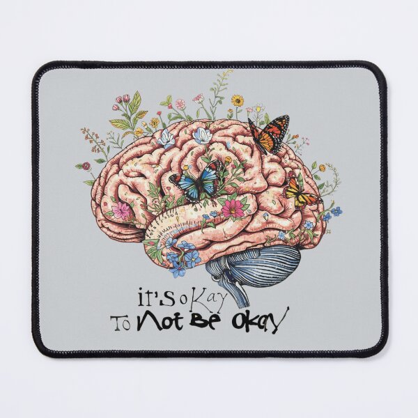 Item preview, It’s Okay Not Okay Brain designed and sold by Zakrytos ★★★★★.