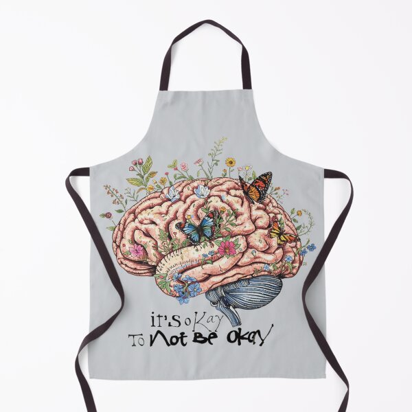 Item preview, It’s Okay Not Okay Brain designed and sold by Zakrytos ★★★★★.