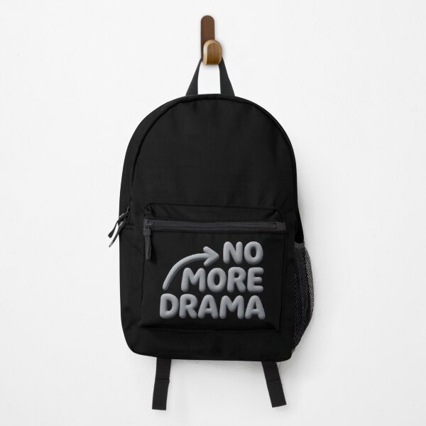 Item preview, No More Drama – Trendy 3D Clay Typography designed and sold by RDproject.