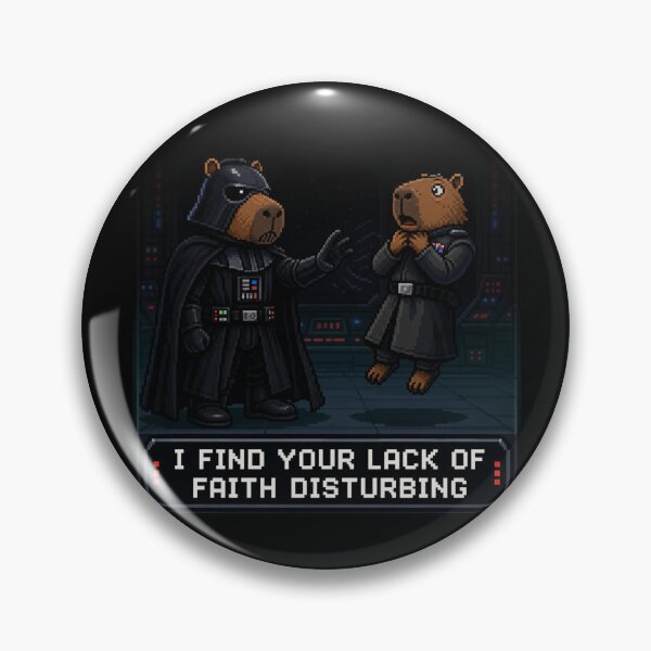 Item preview, I find your lack of faith disturbing designed and sold by leosco.