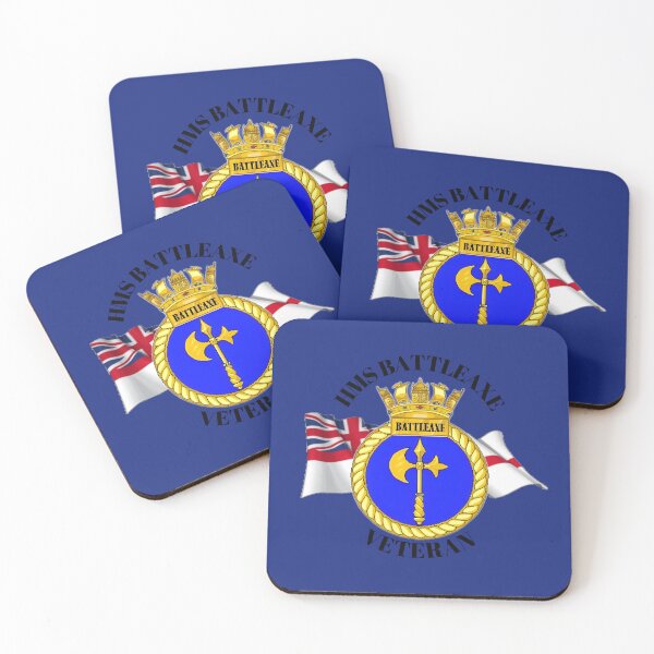 Item preview, HMS Battleaxe Veteran Royal Navy designed and sold by Bootneckstore.