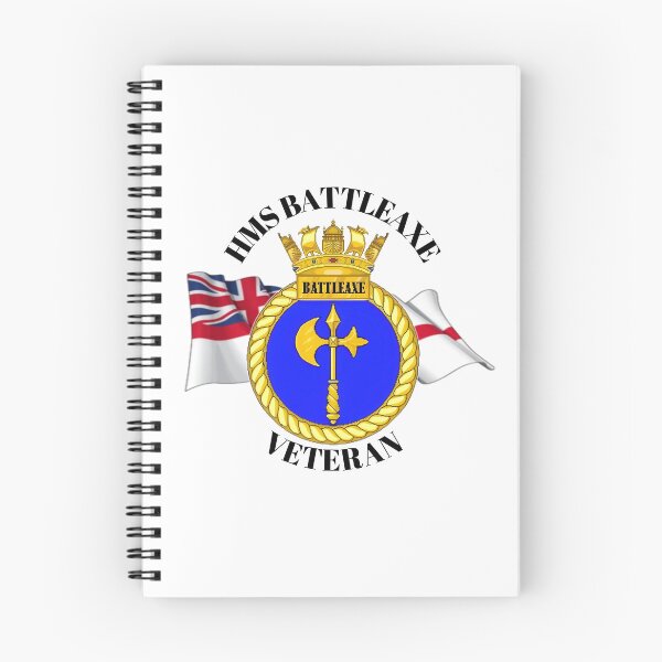 Item preview, HMS Battleaxe Veteran Royal Navy designed and sold by Bootneckstore.