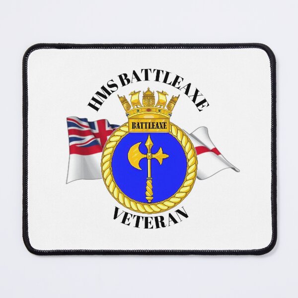 Item preview, HMS Battleaxe Veteran Royal Navy designed and sold by Bootneckstore.