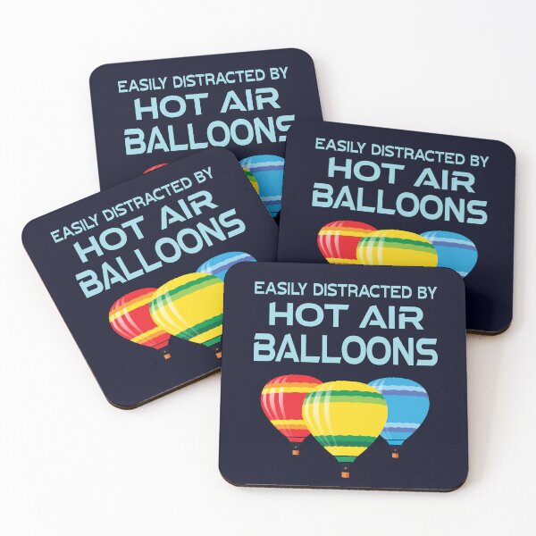 Item preview, Hot Air Balloon Quote Easily Distracted By designed and sold by CreativeBridge.
