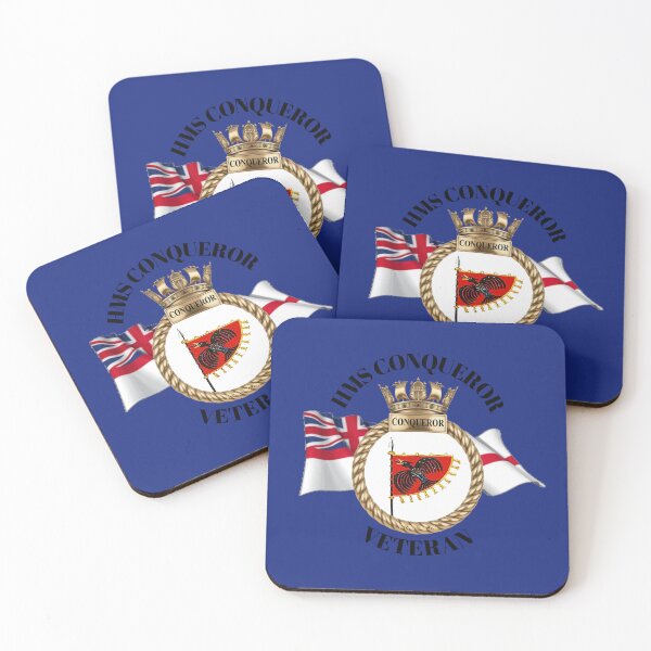 Item preview, HMS Conqueror Veteran Royal Navy designed and sold by Bootneckstore.
