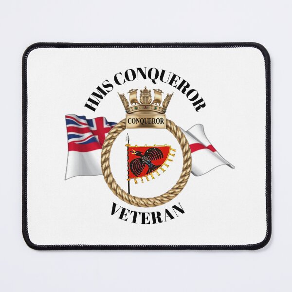 Item preview, HMS Conqueror Veteran Royal Navy designed and sold by Bootneckstore.