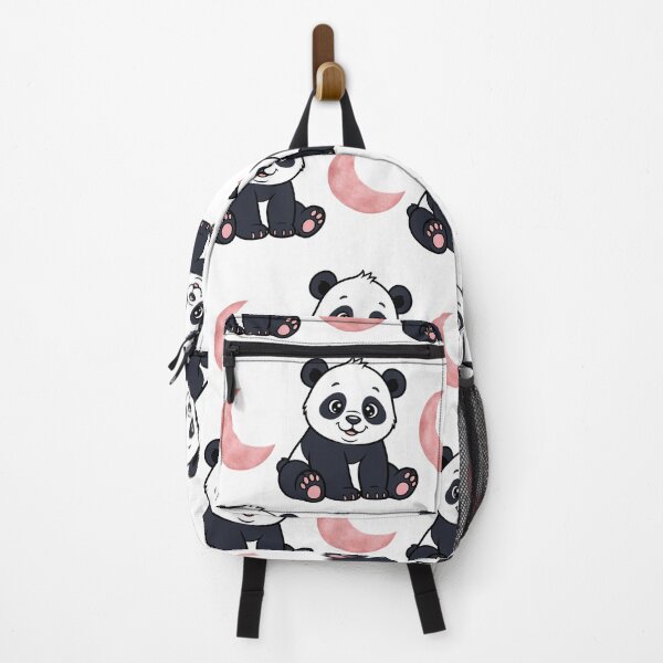 Item preview, Cute Panda Moon Pattern – Kawaii Pink Celestial Animal Gift Design designed and sold by lunadesignsmoon.