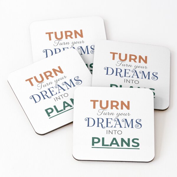 Item preview, Turn your dreams into plans. designed and sold by MaciejErdon.