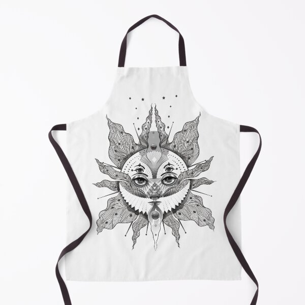 Item preview, Sun of god spiritual black and white line work  designed and sold by Franco Moody.