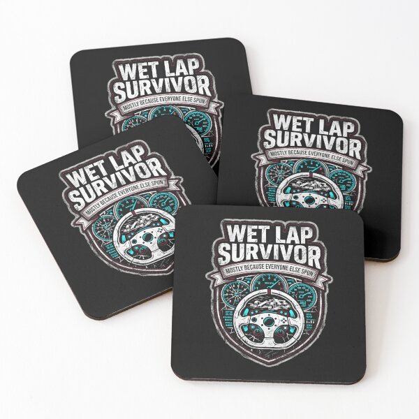 Item preview, Wet Lap Survivor Mostly Because Everyone Else Spun Racing designed and sold by Fenay Designs.