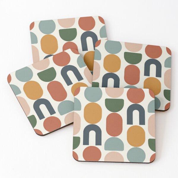 Item preview,  Nordic Organic Geometry - Scandinavian Mid Century Modern Minimalist Pattern designed and sold by Tamas Das.
