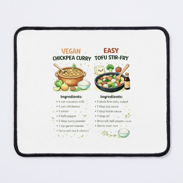 Item preview, Vegan Recipes designed and sold by RGUVegan.