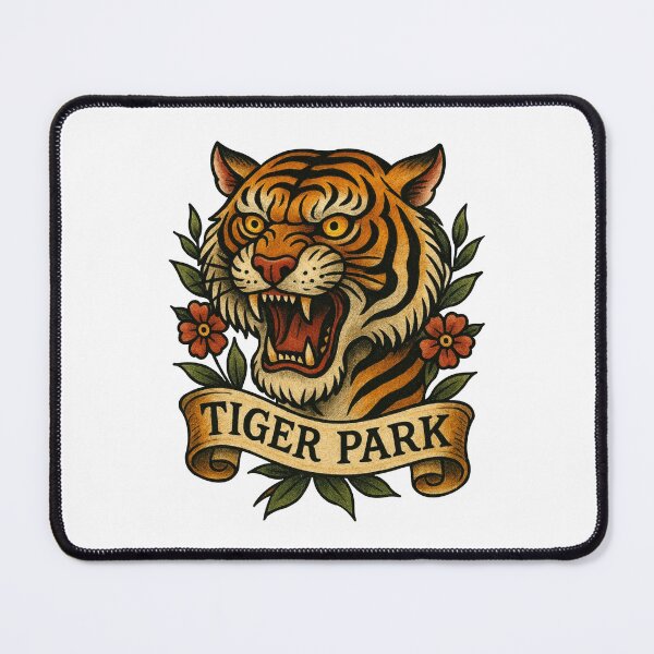 Item preview, Traditional Tiger Tattoo Style Shirt Vintage Tiger Graphic designed and sold by WeAdventured.