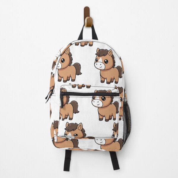 Item preview, Cute Mini Horse Pattern – Kawaii Animal Seamless Design for Horse Lovers designed and sold by lunadesignsmoon.