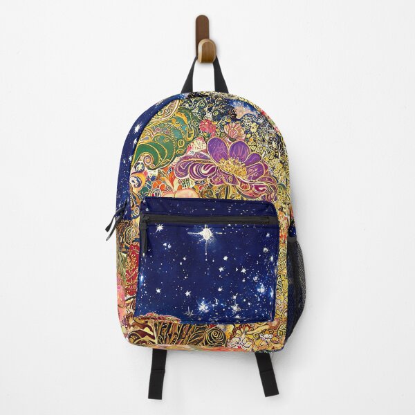 Item preview, Gustav Klimt Flower Garden Night designed and sold by maniacfitness.