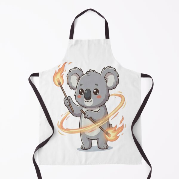 Item preview, Cute Koala Fire Dancer Performer designed and sold by Ella_Sketch.