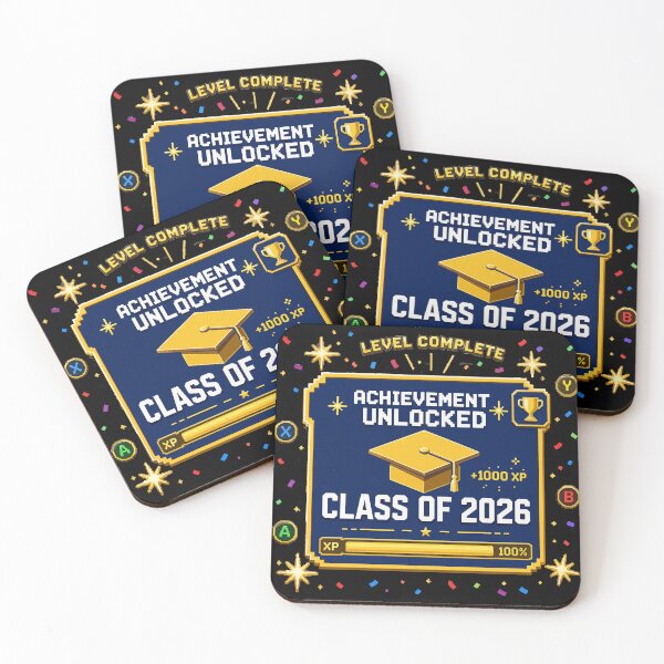 Item preview, Class Of 2026 Achievement Unlocked designed and sold by xmoudx.