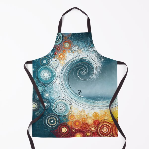 Item preview, Dot Art - Surfer riding a giant wave designed and sold by Made-by-Gus.