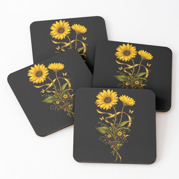 Artikelvorschau, Sunshine Sunflower Aesthetic T-Shirt entworfen und verkauft von GreenVerseStore.