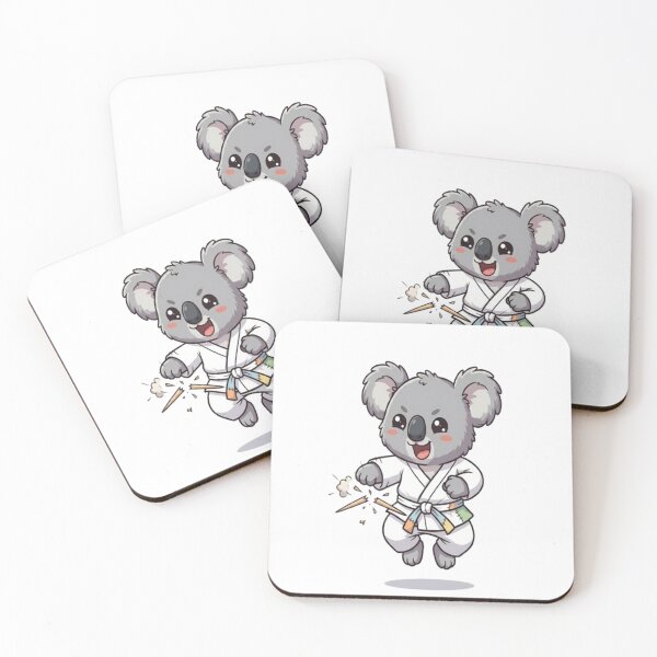 Item preview, Cute Koala Karate Martial Arts designed and sold by Ella_Sketch.