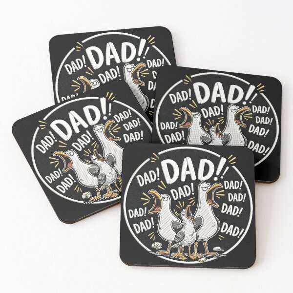 Item preview, Funny Dad Seagull Father Seagulls Yelling Dad ,happy Father's day designed and sold by gear-posters.