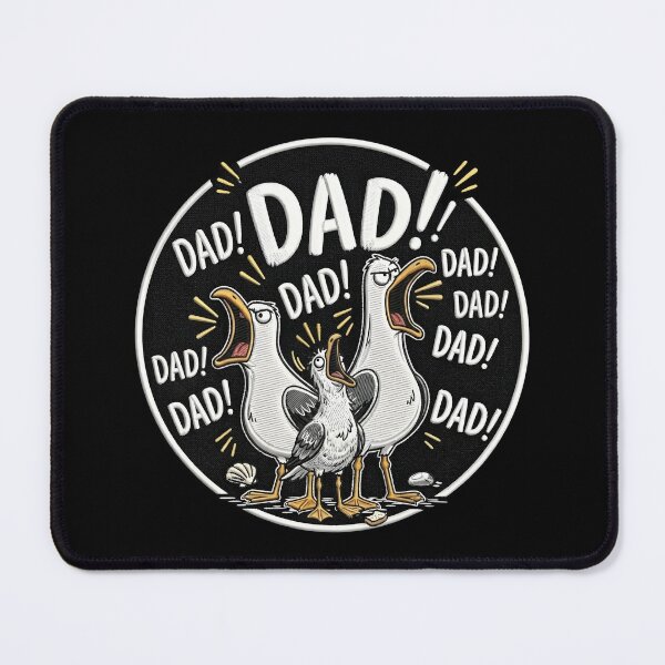 Item preview, Funny Dad Seagull Father Seagulls Yelling Dad ,happy Father's day designed and sold by gear-posters.
