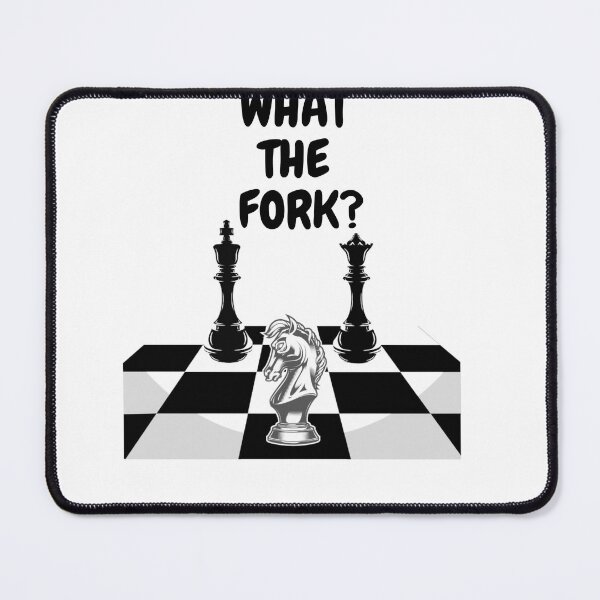 Item preview, Royal Fork Chess T-Shirt — Funny Chess Player Gift designed and sold by CalculatedChaos.