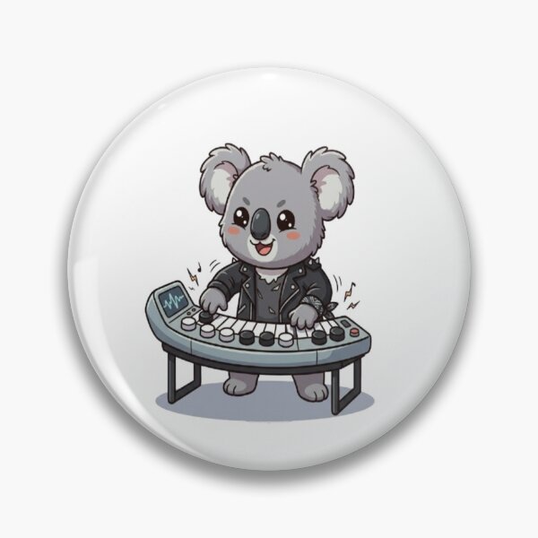Item preview, Cute Koala Rock Star Keyboardist designed and sold by Ella_Sketch.