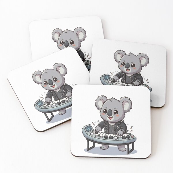 Item preview, Cute Koala Rock Star Keyboardist designed and sold by Ella_Sketch.
